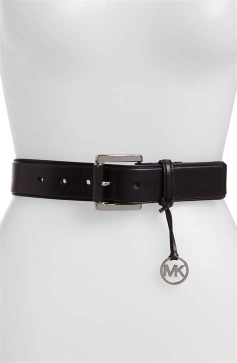 michael kors wide leather belt|belk+ Michael Kors women.